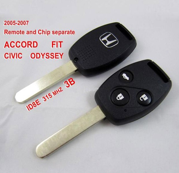 images of 2005-2007 Honda Remote Key 3 Button and Chip Separate ACCORD FIT