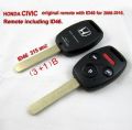 2008-2010 Honda CIVIC Original Remote Key(3+1) Button Remote with ID:46 (315 MHZ)