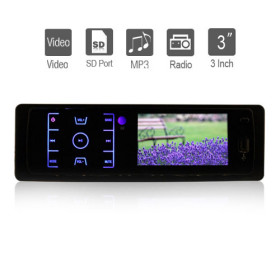 images of 3 Inch Digital Touchscreen 1Din Car DVD Player with Detachable panel