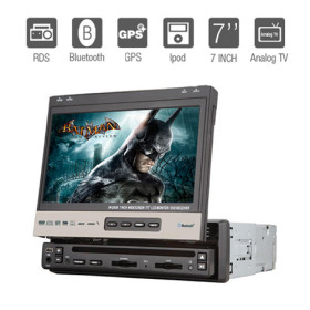 images of 7 Inch 1Din Car DVD Player with GPS Bluetooth RDS TV