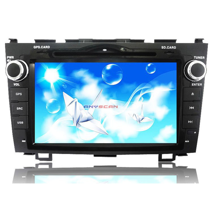 images of 8 Inch Car DVD Player For Honda CRV (2011) with GPS Bluetooth TV RDS