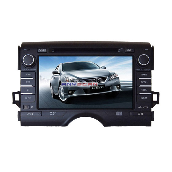 images of 8 Inch Car DVD Player For Toyota Reiz with GPS Bluetooth Digital TV RDS