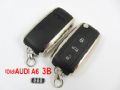 Audi A6 old style modified flip remote key shell