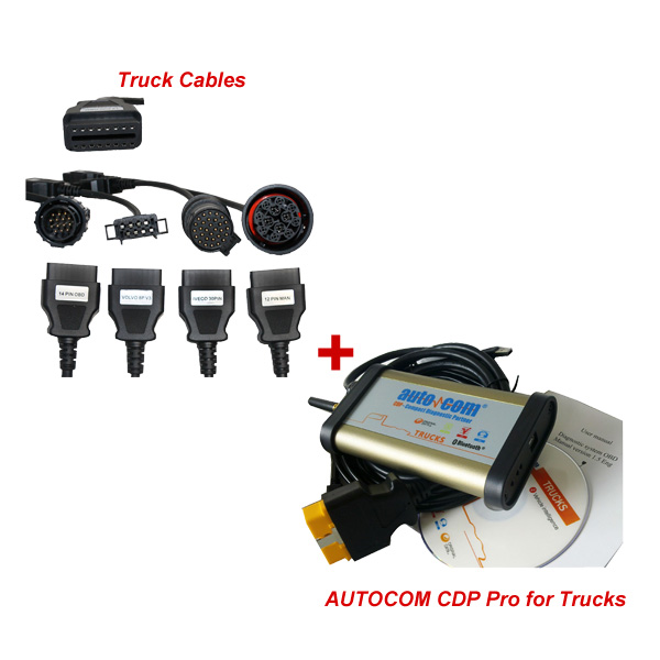images of Autocom truck full set with eight cables