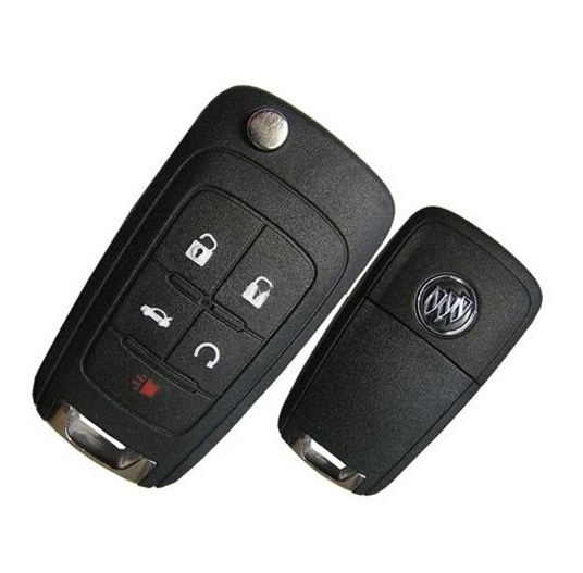images of Buick LaCrosse 5 Button Remote Key