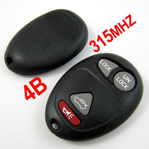 images of Buick Regal Remote 4 Button 315MHZ