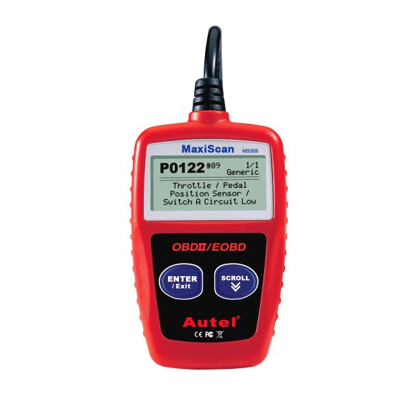 images of CAN OBDII CODE READER MaxiScan MS309