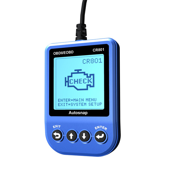 images of CR801 OBDII/EOBD Code Reader Blue