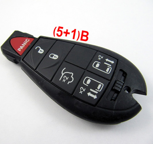 images of Chrysler Smart Key 433MHZ (5+1) Button