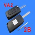 Citroen Remote Key 2 Button mhz 433( without Groove)