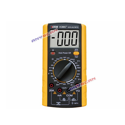 images of Digital LCD Multimeter vc890c+