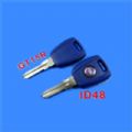 images of Fiat Transponder Key ID48