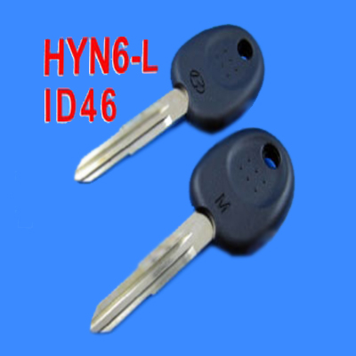 images of Hyundai Transponder Key ID46 ( with Left Keyblade)