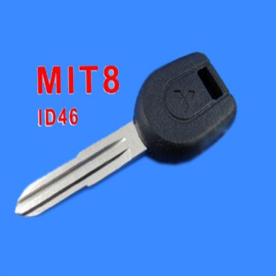 images of Mitsubishi Transponder Key ID46 (with Left Keyblade)