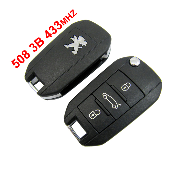 images of Peugeot 508 Remote 3 Button 433MHz