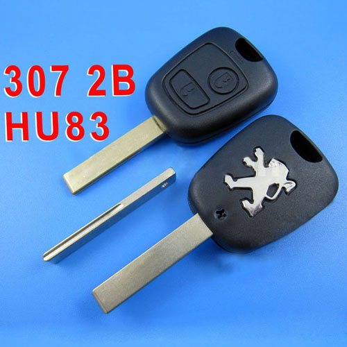 images of Peugeot Remote Key 2 Button (307 with Groove)