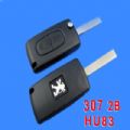 Peugeot Remote Key 2 Button Mh 433 (307 with Groove)