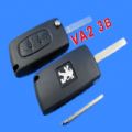 Peugeot Remote Key 3 Button Mh 433 (307 without Groove)