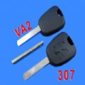 Peugeot Transponder Key ID46 (307 without Groove)