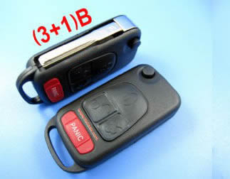 images of Remote Key Shell (3+1) Button For Benz