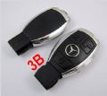 Smart Key Shell 3 Button For 2010 Benz (with the board plastic)