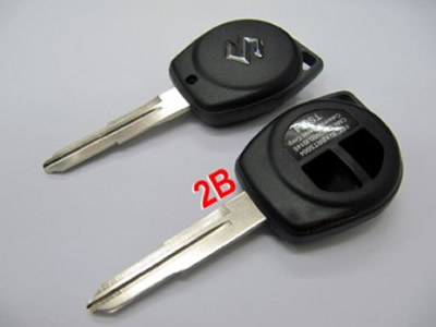 images of Suzuki remote key shell 2 button