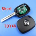 Toyota 4C Duplicable Key Toy48 Short with Groove