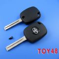 Toyota 4D Duplicable Key Toy48 (Short) with Groove