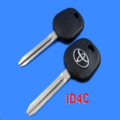 images of Toyota Transponder Key ID4C (with Silver Brand)