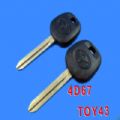 Toyota Transponder Key ID4D(67) TOY43