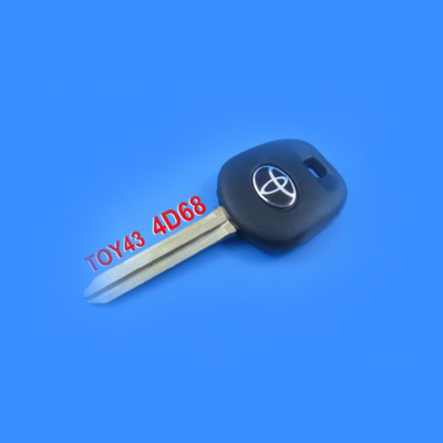 images of Toyota Transponder Key ID4D68 TOY43