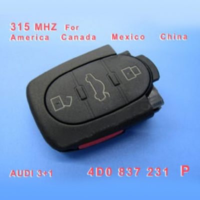 images of audi 3+1 remote 4do 837 231 p 315mhz for america canada mexico chian