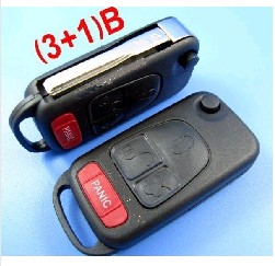 images of benz remote key shell (3+1) button