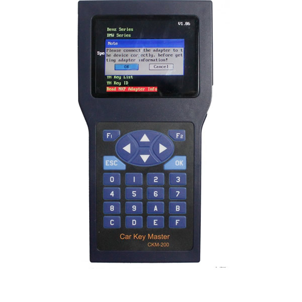 images of Car Key Master CKM200 Handset with 30 Tokens