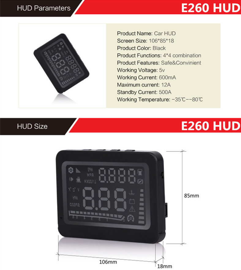 Hud Head Up Display 5