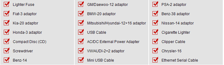 AUTEL Maxysis Elite Accessories AUTEL Maxysis Elite Accessories