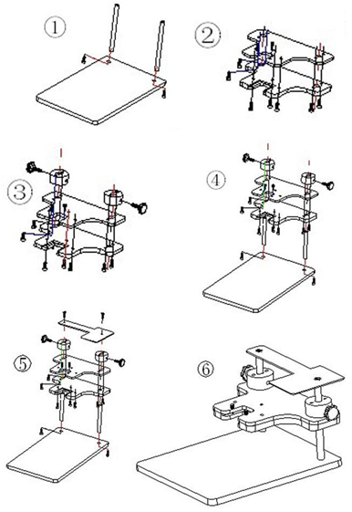 BDM Frame with Adapters Set Fit Original FGTECH