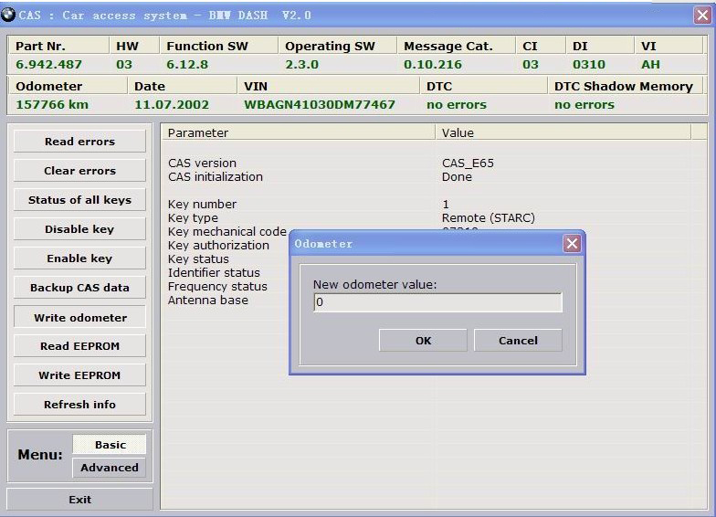 BMW DASH Interface software display 6