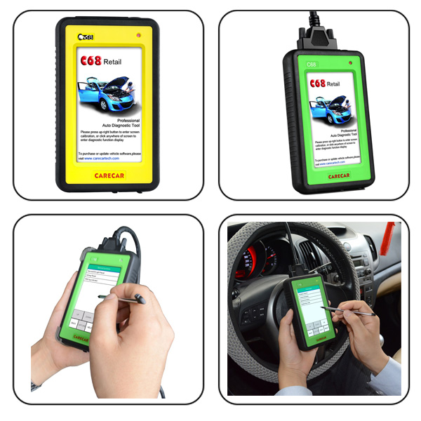 Original CarCare C68 display 1
