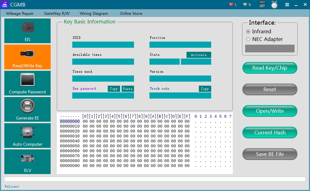 CGDI MB Software Display