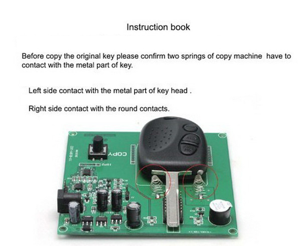 chevrolet remote key copy machine