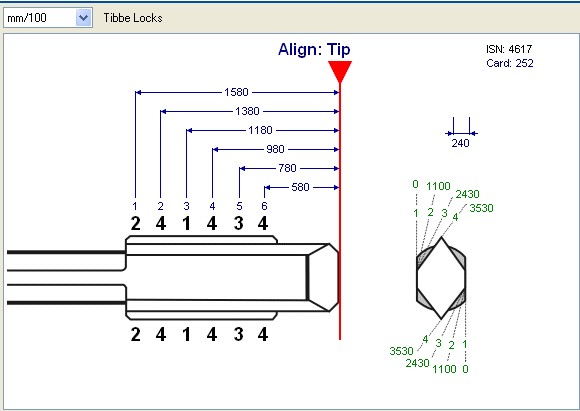 F021-II 6 Disc Ford Mondeo and Jaguar Lock Plug Reader User Manual