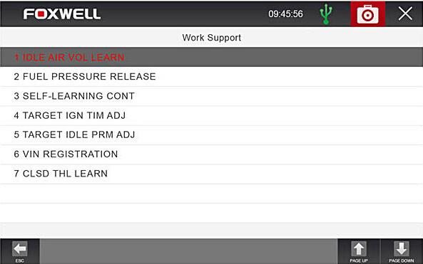 Foxwell GT80 PLUS Feature Display 5