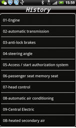 IOBD2 Diagnostic Tool display 8