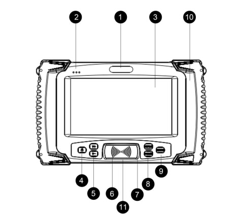 Lonsdor K518 Key Programmer Main Unit