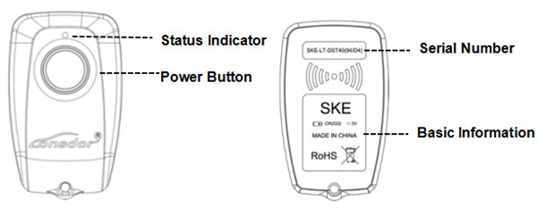 SKE-LT Smart Key Emulator for Lonsdor K518ISE Key Programmer-