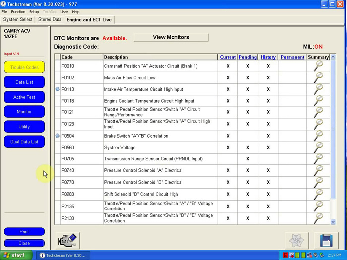 V8.30.023 MINI VCI FOR TOYOTA TIS Techstream Single Cable Software-3