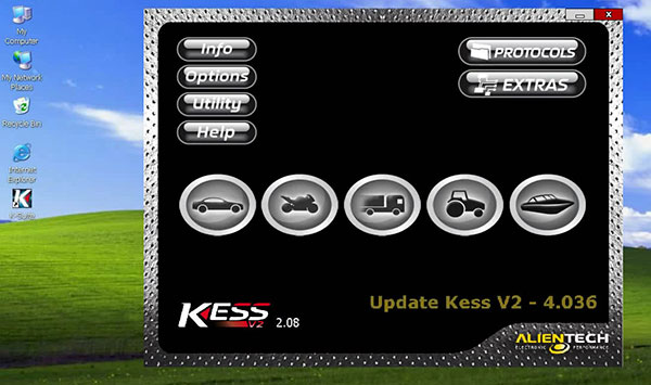 Truck Version KESS V2 Display 1