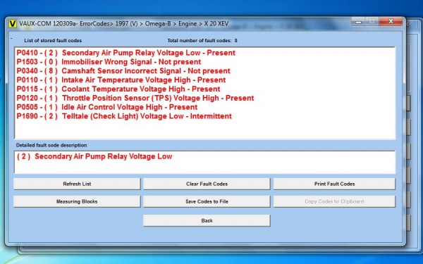 Opcom OP-Com 2010 V Can OBD2 for OPEL Firmware Software Display 6