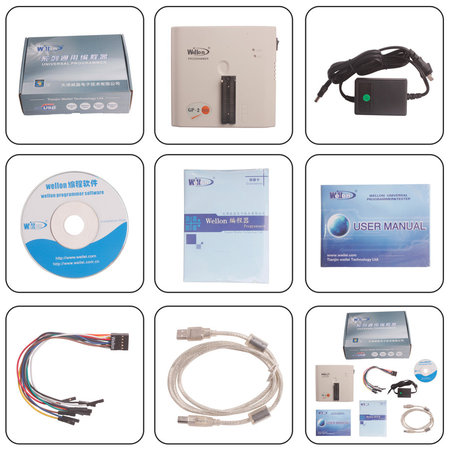 Wellon GP-2 Programmer Package Details